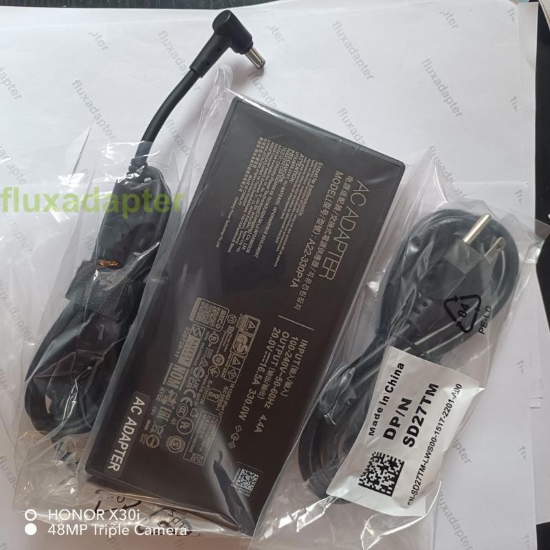 330W Charger adapter A21-330P1A Asus ROG Strix SCAR 17 SE G733 G733CX-LL021X