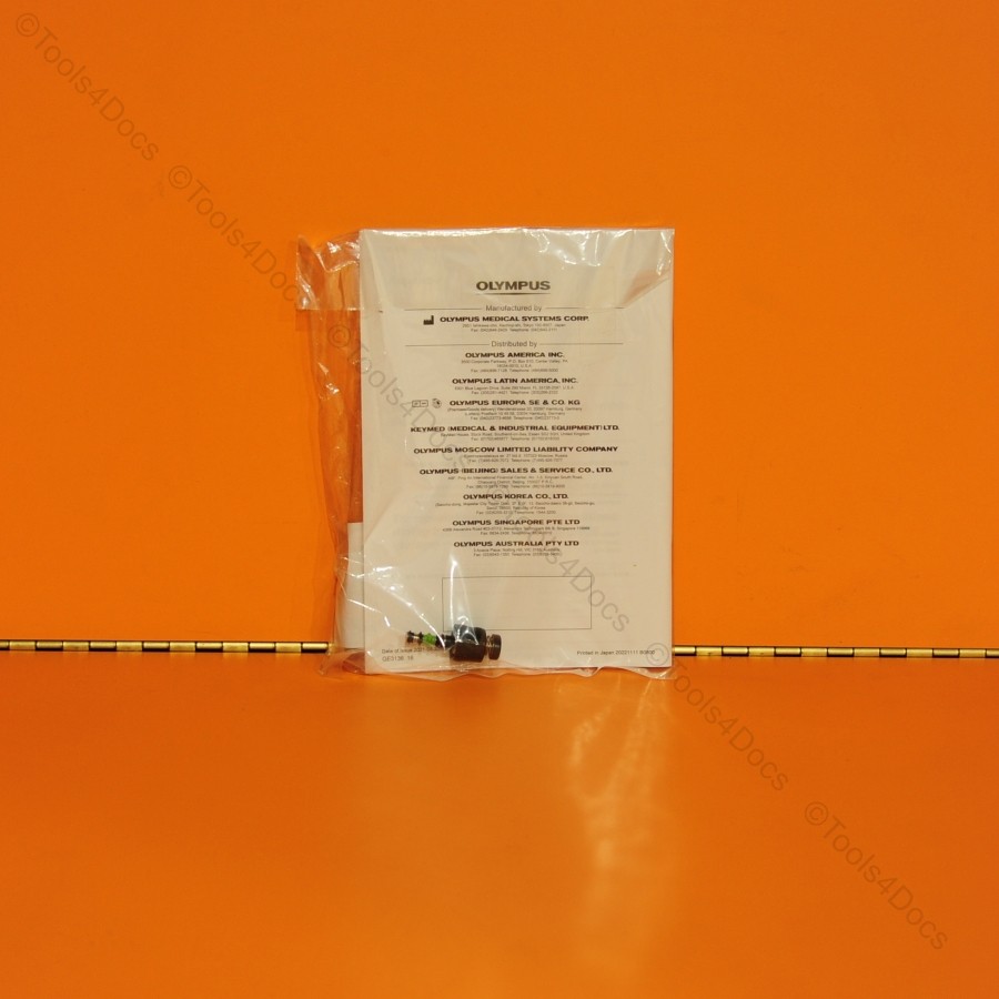 Set of TWO Olympus MH-553 Soaking Caps & One MAJ-1444 Air/Water Valve