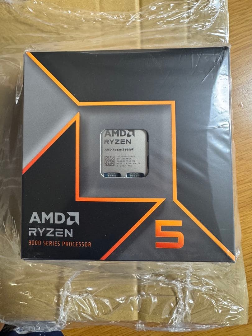 AMD Ryzen 5 9500F Processor 6-Core CPU Socket Does Not Apply Unopened