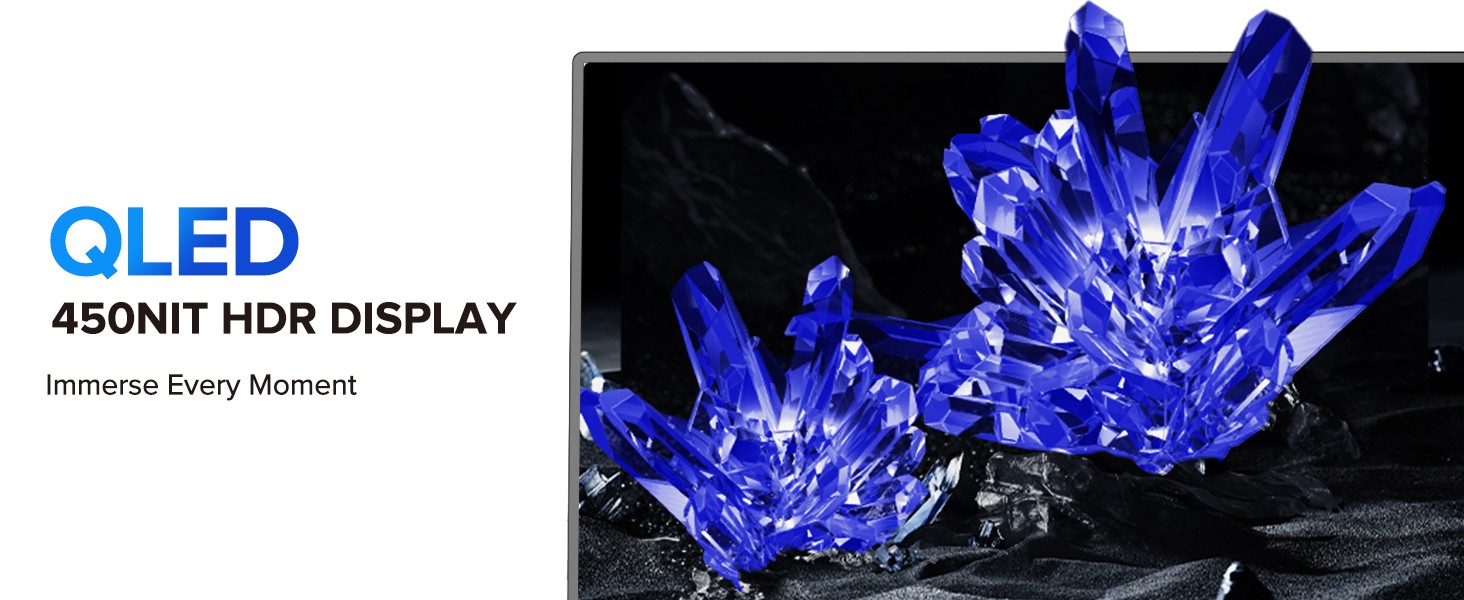UPERFECT 21.5″ 1080P 100Hz Portable Monitor Computer Gaming Display For Switch