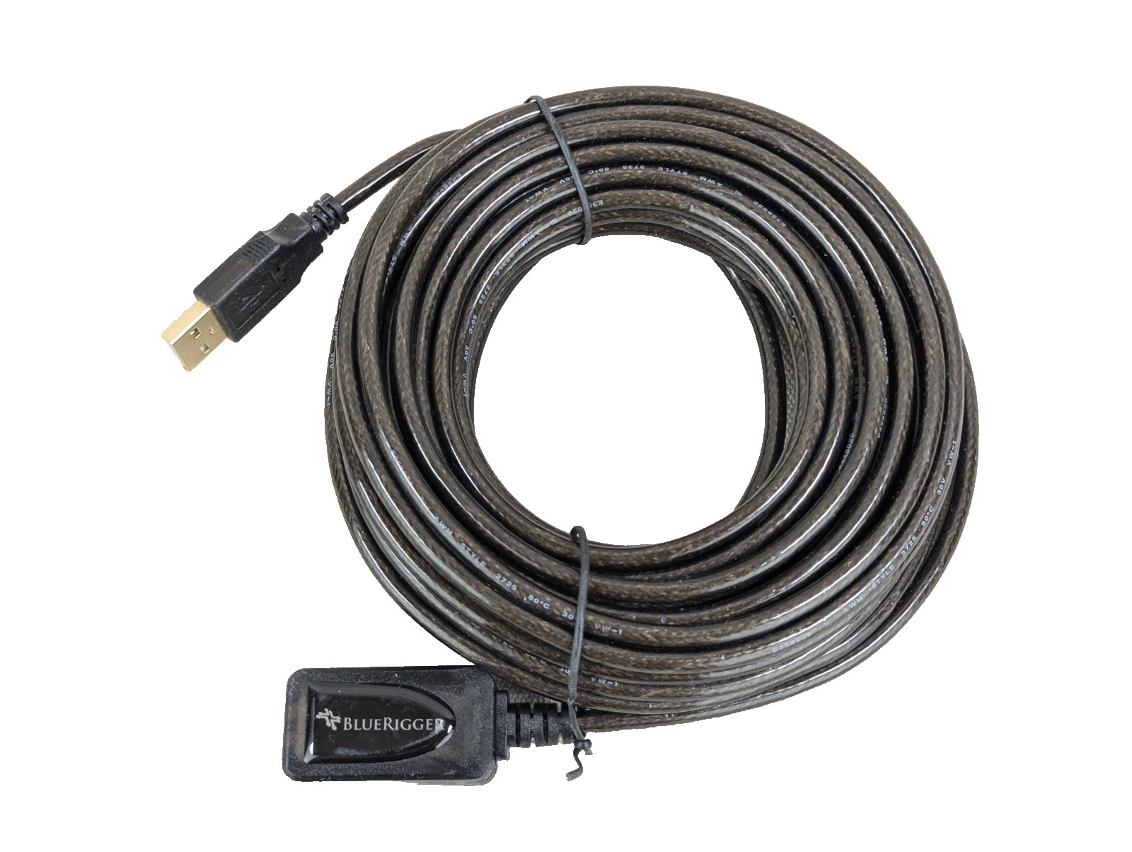 BlueRigger USB Extension Cable 32FT/10M, Long Active USB2.0 Extender-#625