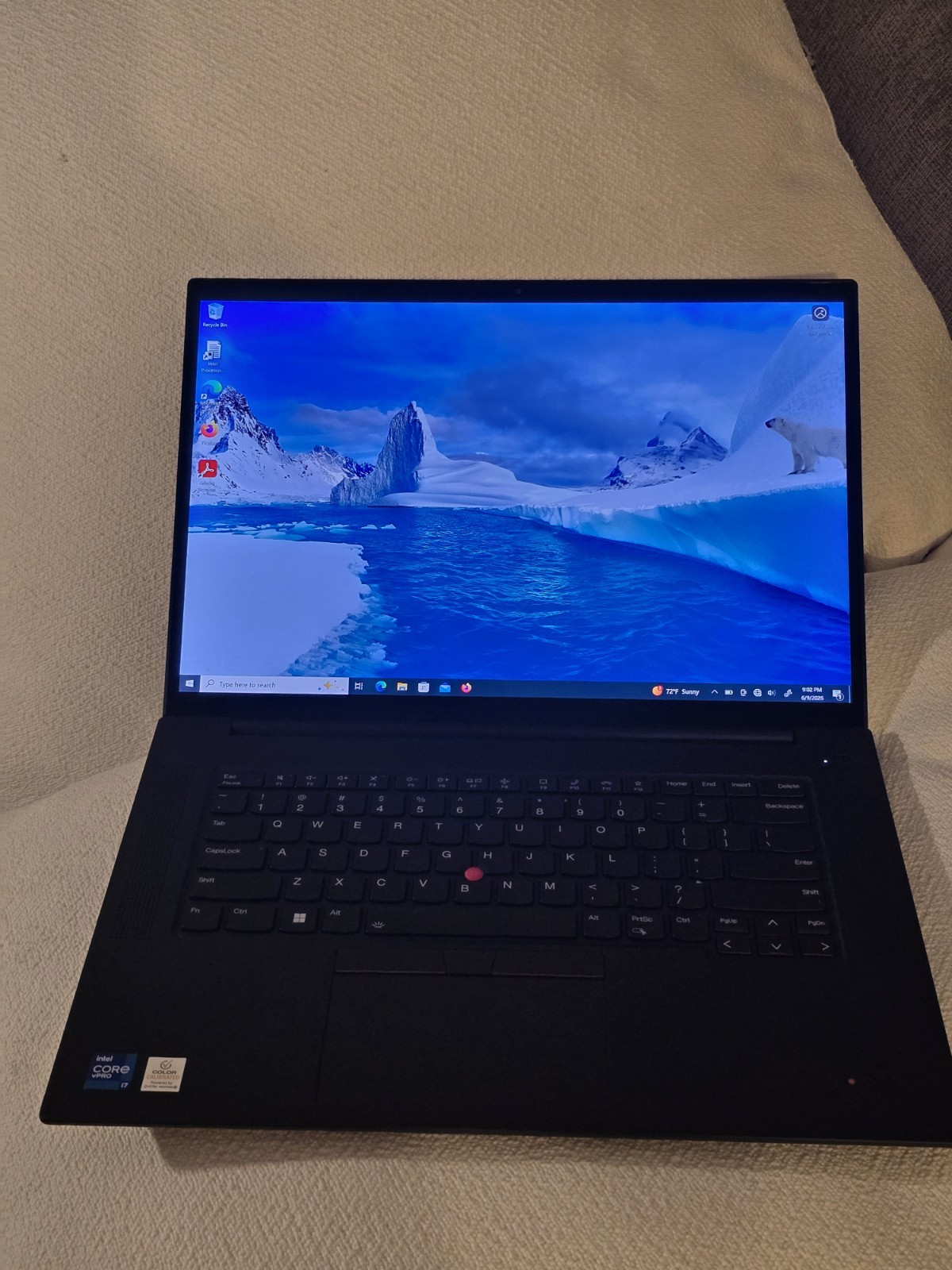 Lenovo ThinkPad P1 Gen 4 16″ Core i7-11850H UHD 32GB Ram 512GB SSD T1200 Touch