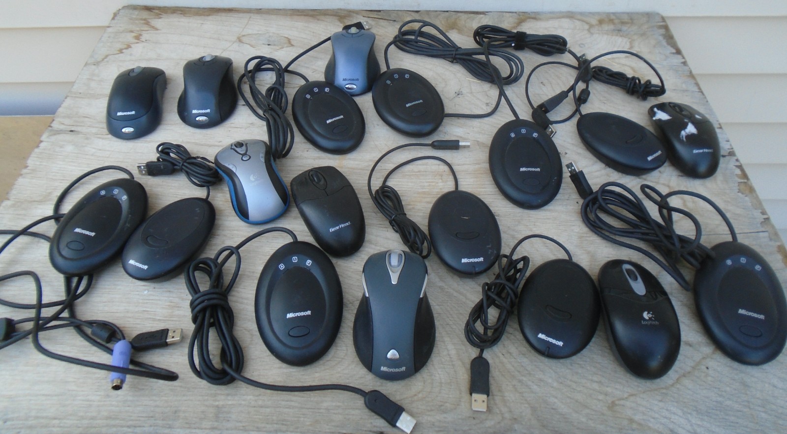 LARGE LOT Microsoft Canada 210 310 Wireless Optical Mouse USB Dongle Receiver