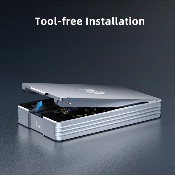 Acasis 40Gbps M.2 NVMe SSD Enclosure Compatible with Thunderbolt 4/3 and USB4
