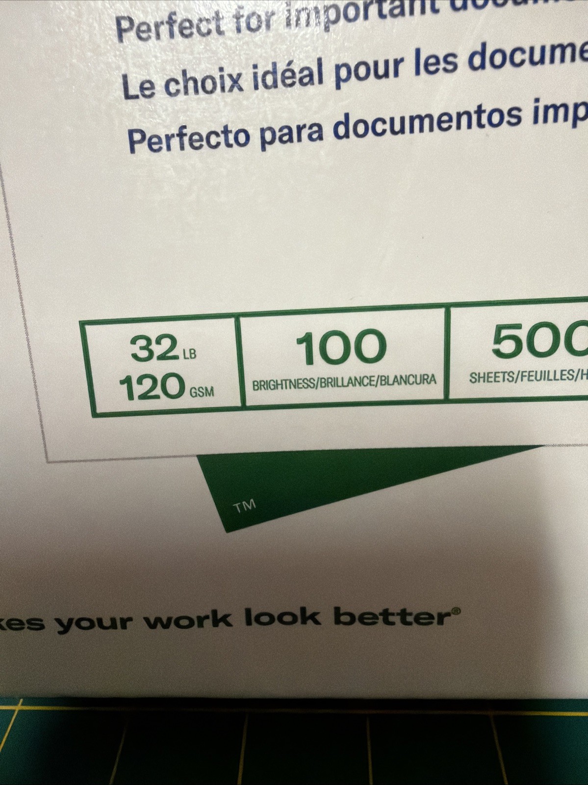 Hammermill Premium Color Copy Paper 100 Bright White 32lb 8.5 x 11 500 Sheets