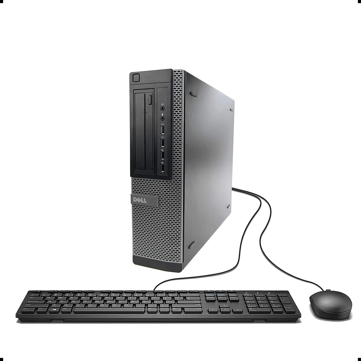DELL 9010 DT, Quad Core 3.2GHz, 16GB RAM, DVD, 480GB SSD, WiFi, WINDOWS 10 PRO