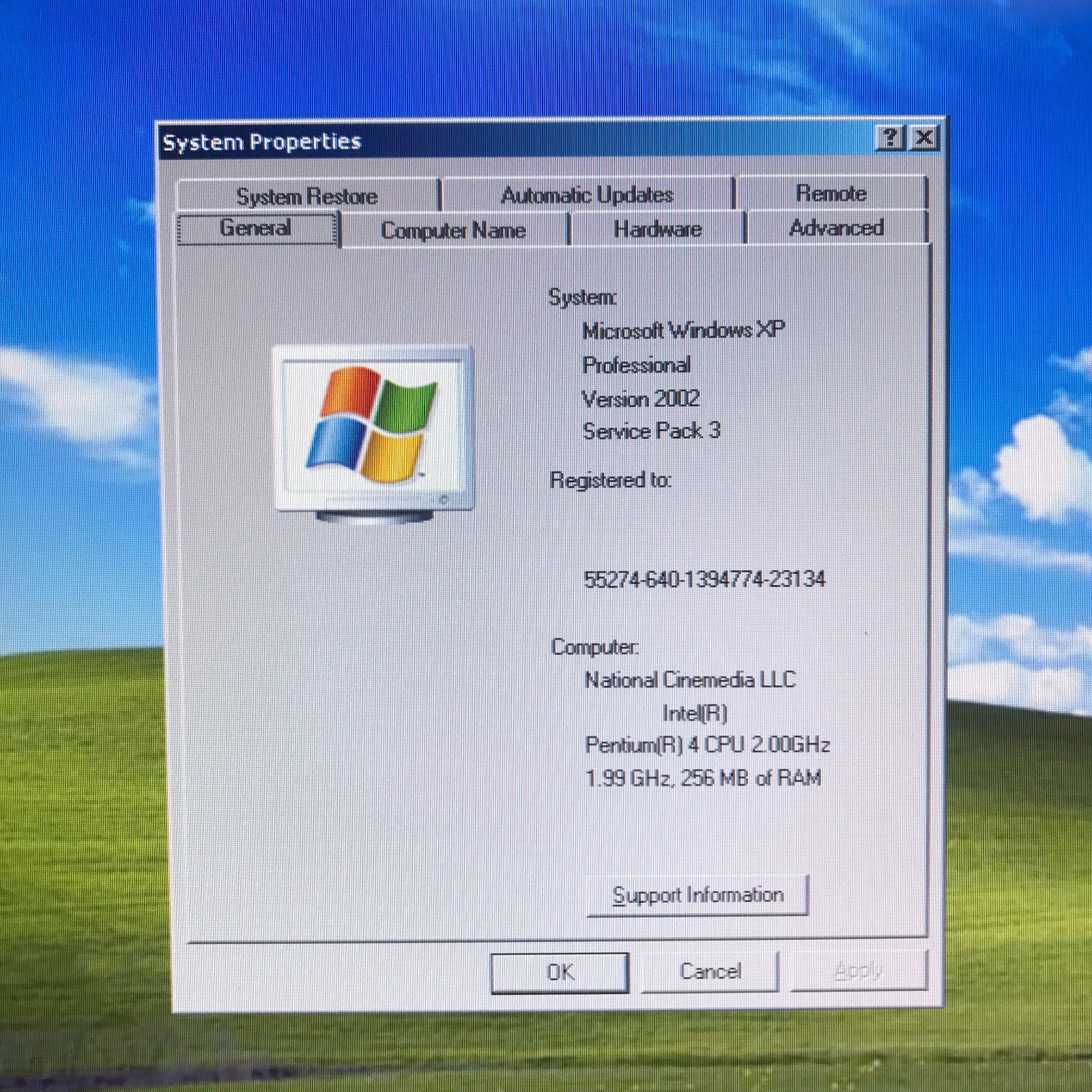 HP Compaq EVO SFF PC Retro Gaming Pentium 4 2.00GHz 256MB RAM (Windows XP Pro)