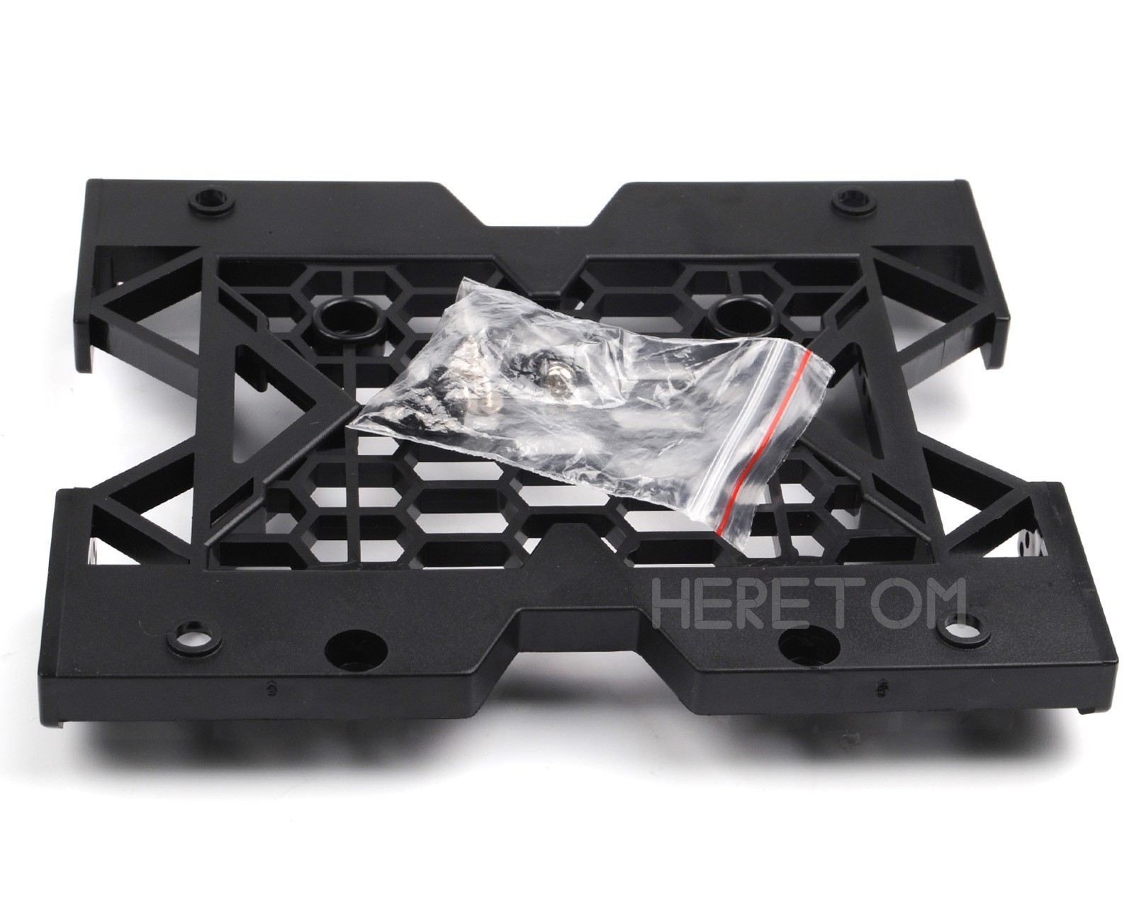 2PCS 5.25″ to 3.5″/2.5″ HDD Mounting Bracket Desktop CD-ROM Drive Bay Adapter