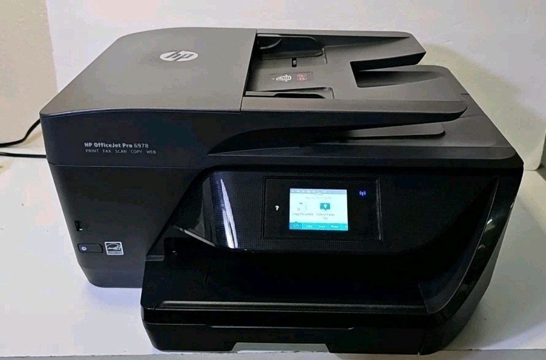 HP OfficeJet Pro 6978 Color Inkjet Printer 3.6K Pages All-In-One Wi-Fi