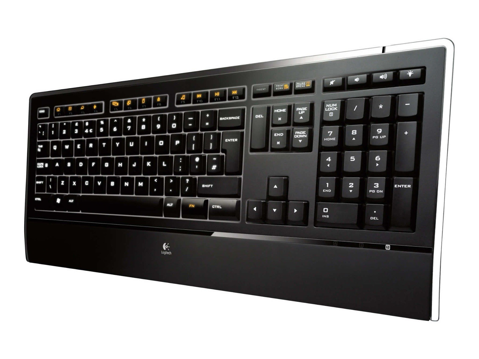 Logitech k740 keyboard Illuminated ultra thin wired *BRAND NEW IN ORIGINAL BOX *