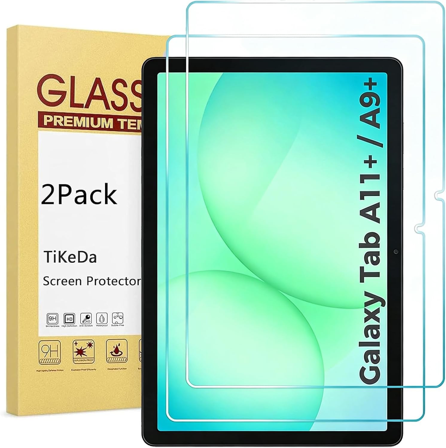 2 Pack Screen Protector for Galaxy Tab A11 Plus 2025 / Tab A9 Plus 11 Inch 20…