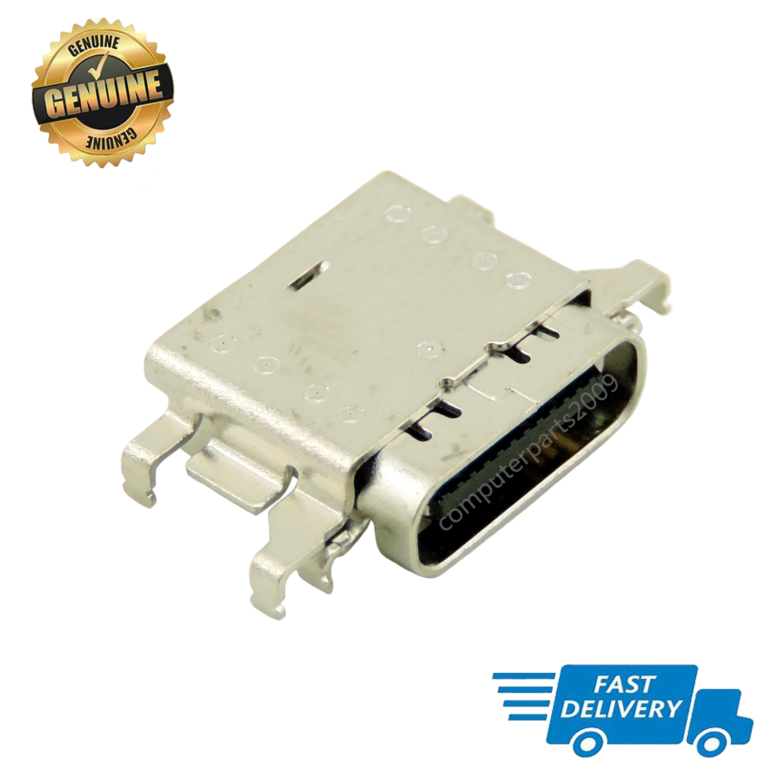 Type-C USB Jack Data Power Charging USB-C Port For Dell P104F001 P104F005