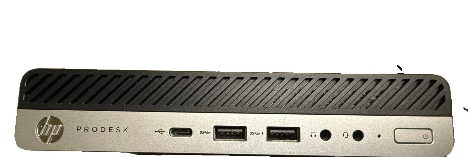 HP ProDesk 600 G4 Mini Desktop i5 16GB RAM 256GB NVMe Windows 11 Pro WiFi & BT