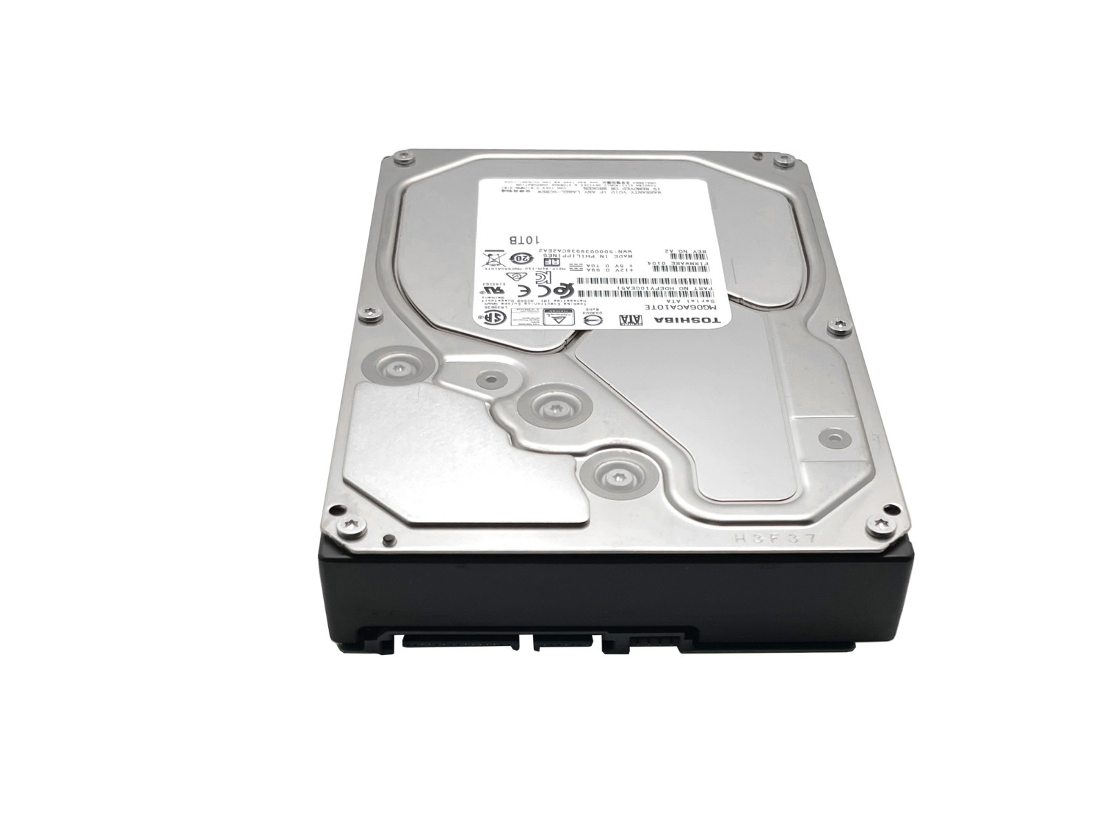 Toshiba 10TB 256MB 7200RPM SATA 6Gb/s 3.5″ Internal Enterprise HDD (MG06ACA10TE)