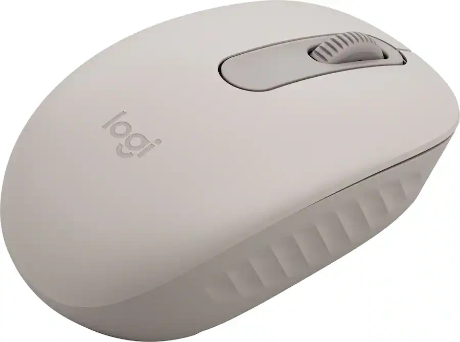 Logitech M196 Lightweight Bluetooth Wireless Optical Mouse Compact 3-Button Sand