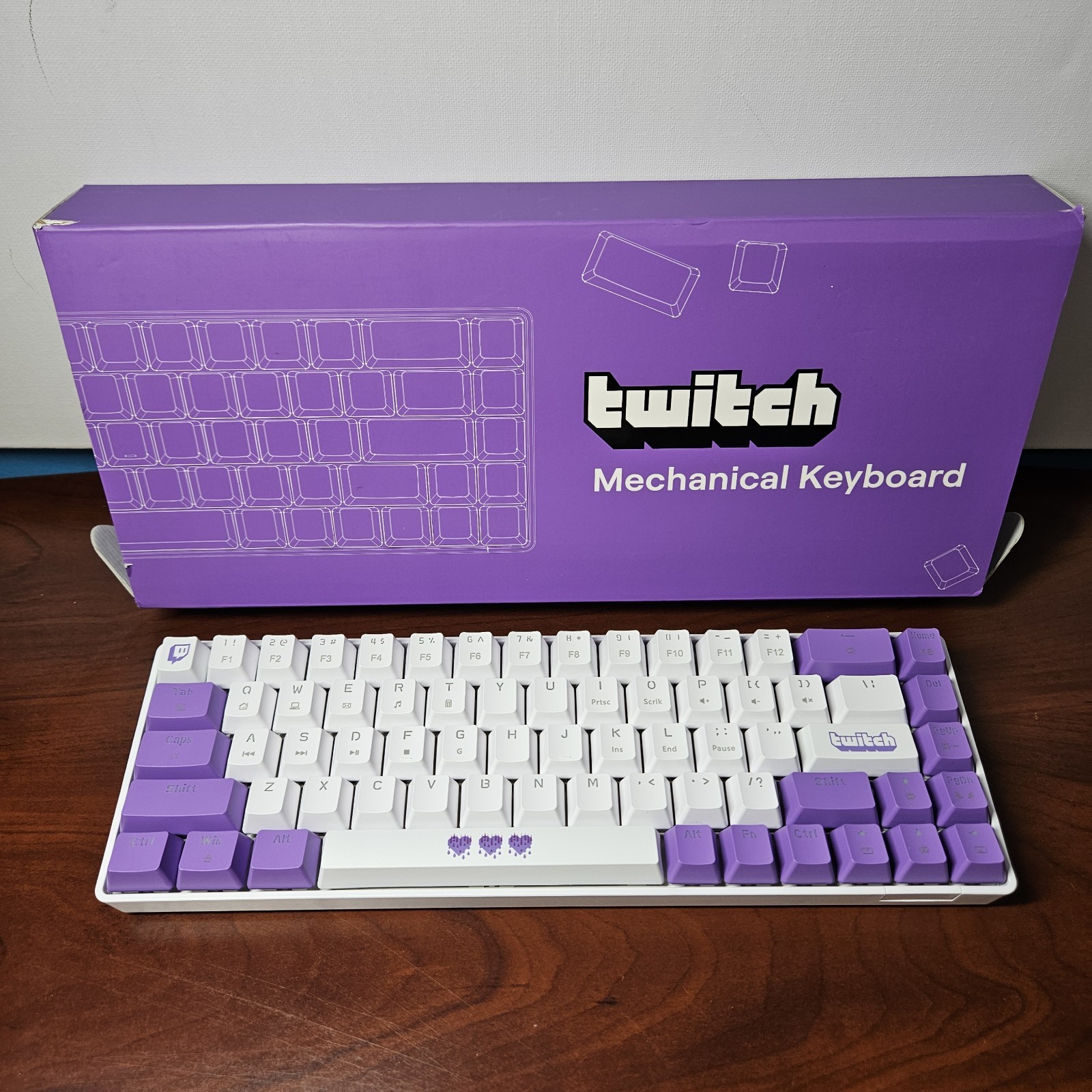 Twitch Mechanical Keyboard – 68-Key Limited Edition – RGB Wired USB