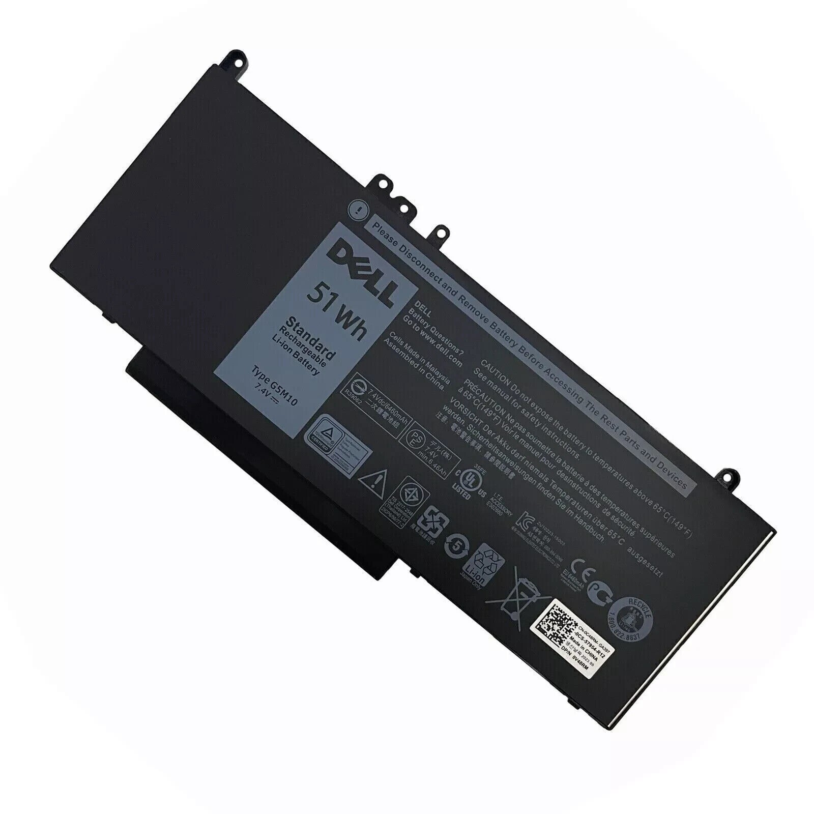 Genuine 51WH G5M10 Battery for Dell Latitude E5450 E5550 E5570 E5470 E5270 8V5GX