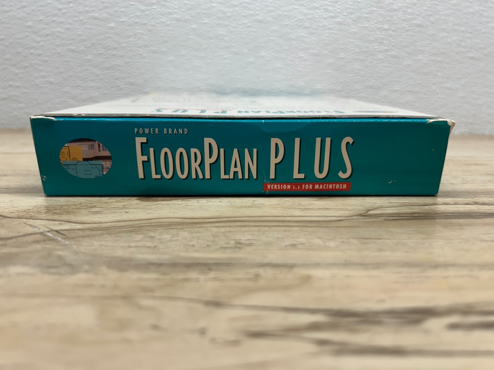 Vtg 1995 Floor Plan Plus 3.5″ Floppy Disc & User Manual For Mac Version 1.1