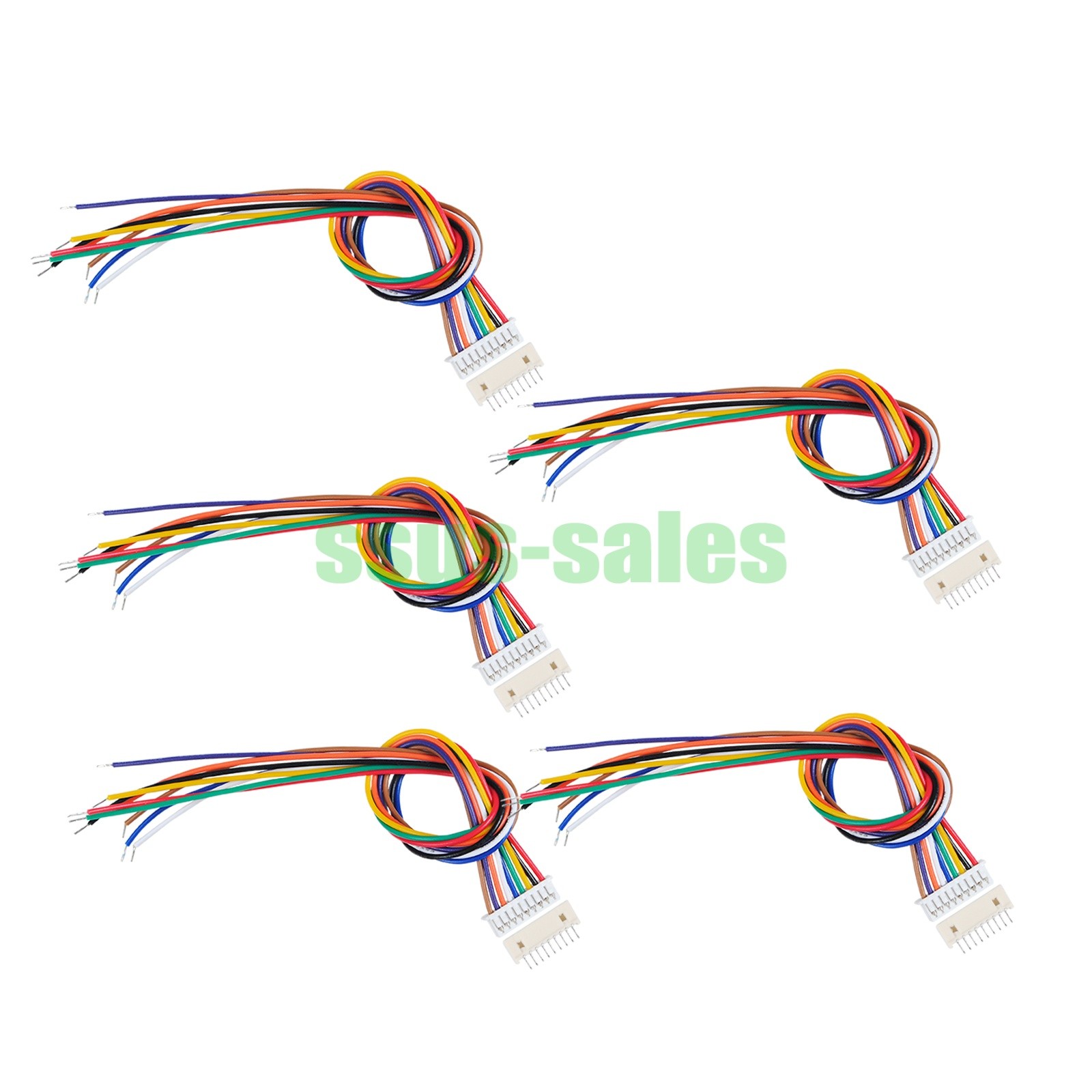 MX1.25 Electronic Cable Single-Ended 9-Pin 30CM Straight Pin Header (Unsoldered)