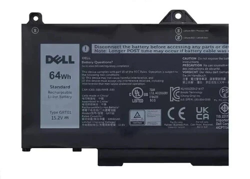 Genuine OEM GRT01 Battery for Dell Precision 3581 3470 3571 3561 Series R05P0