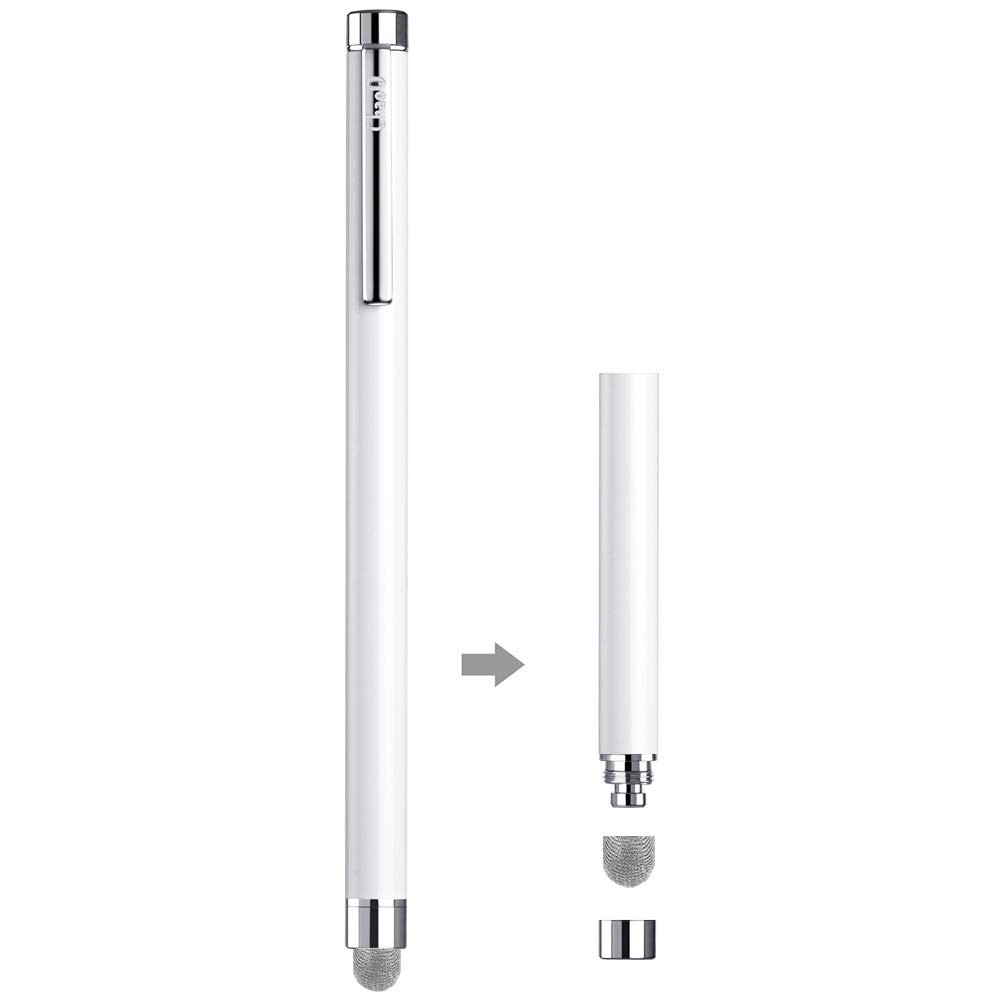 0.27 Inches (7 mm) Replaceable Mesh Fiber Tips Stylus Pen (Pack of 10)