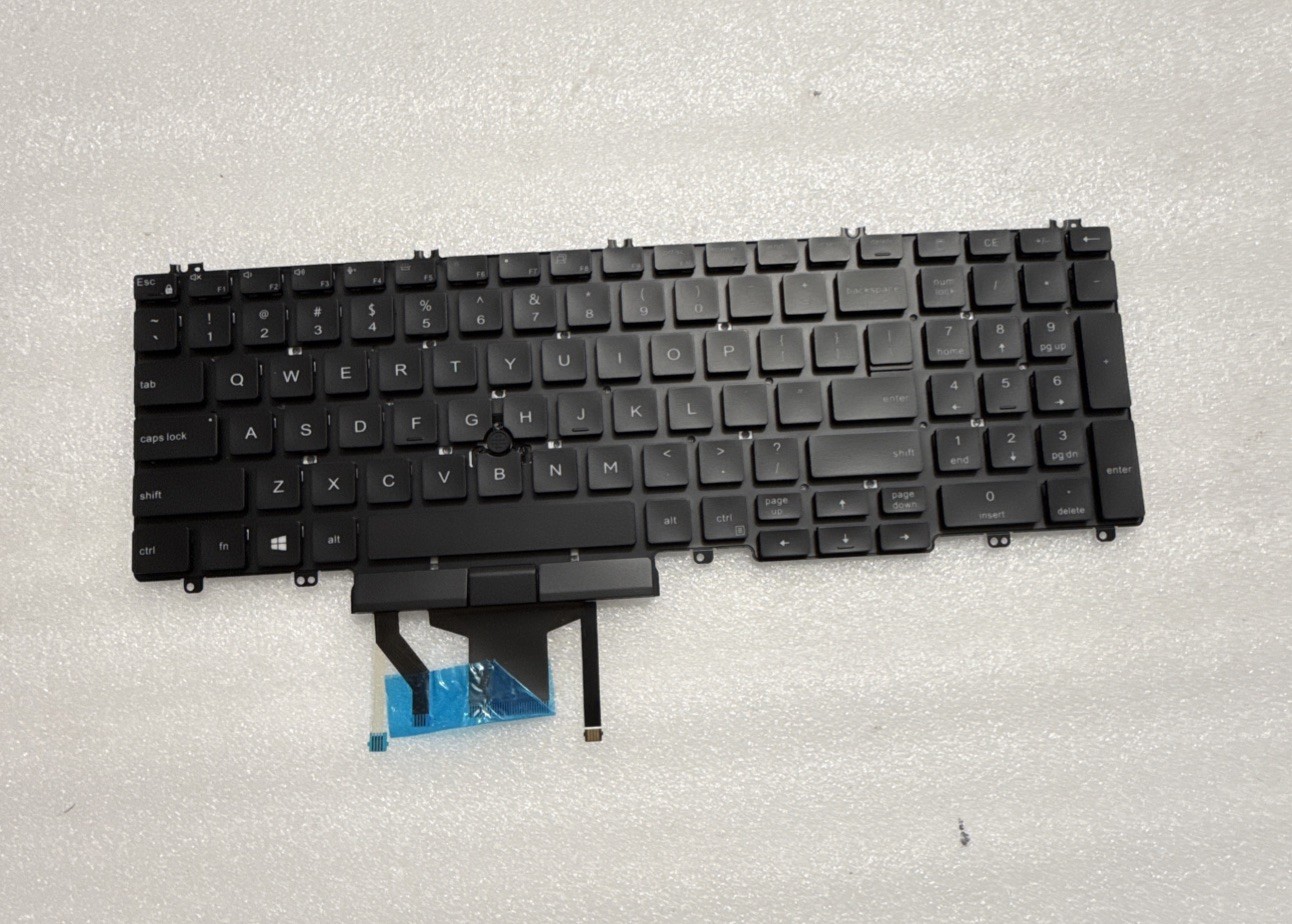 New Dell Precision 7530 7540 7730 7740 Laptop US Backlit Replacement keyboard PC