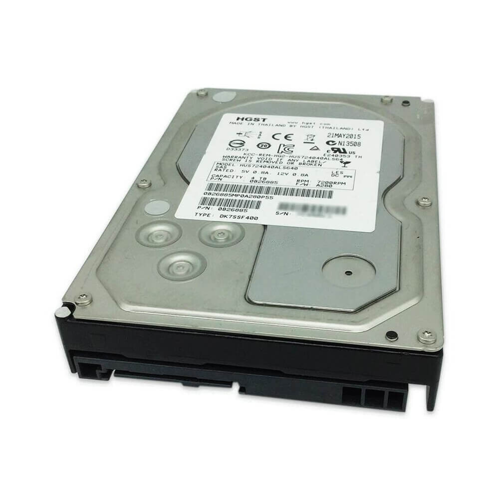 HGST Hitachi 4TB 7.2K SAS Server Storage Hard Drive HDD 3.5” HUS724040ALS640