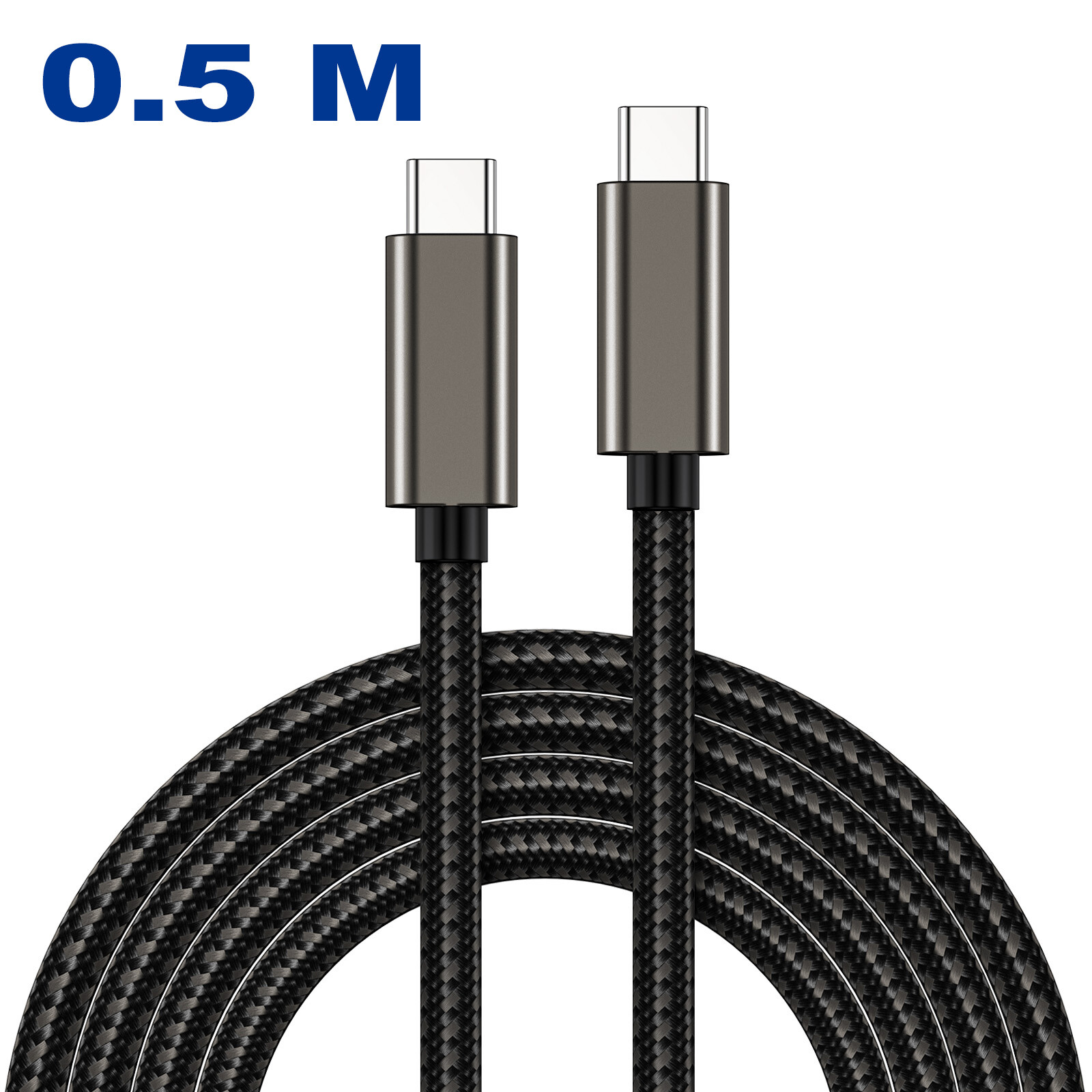 USB-C 3.2 Gen2 Cable 20Gbps 100W PD Fast Charging-4K@60Hz Video for Laptop/Phone