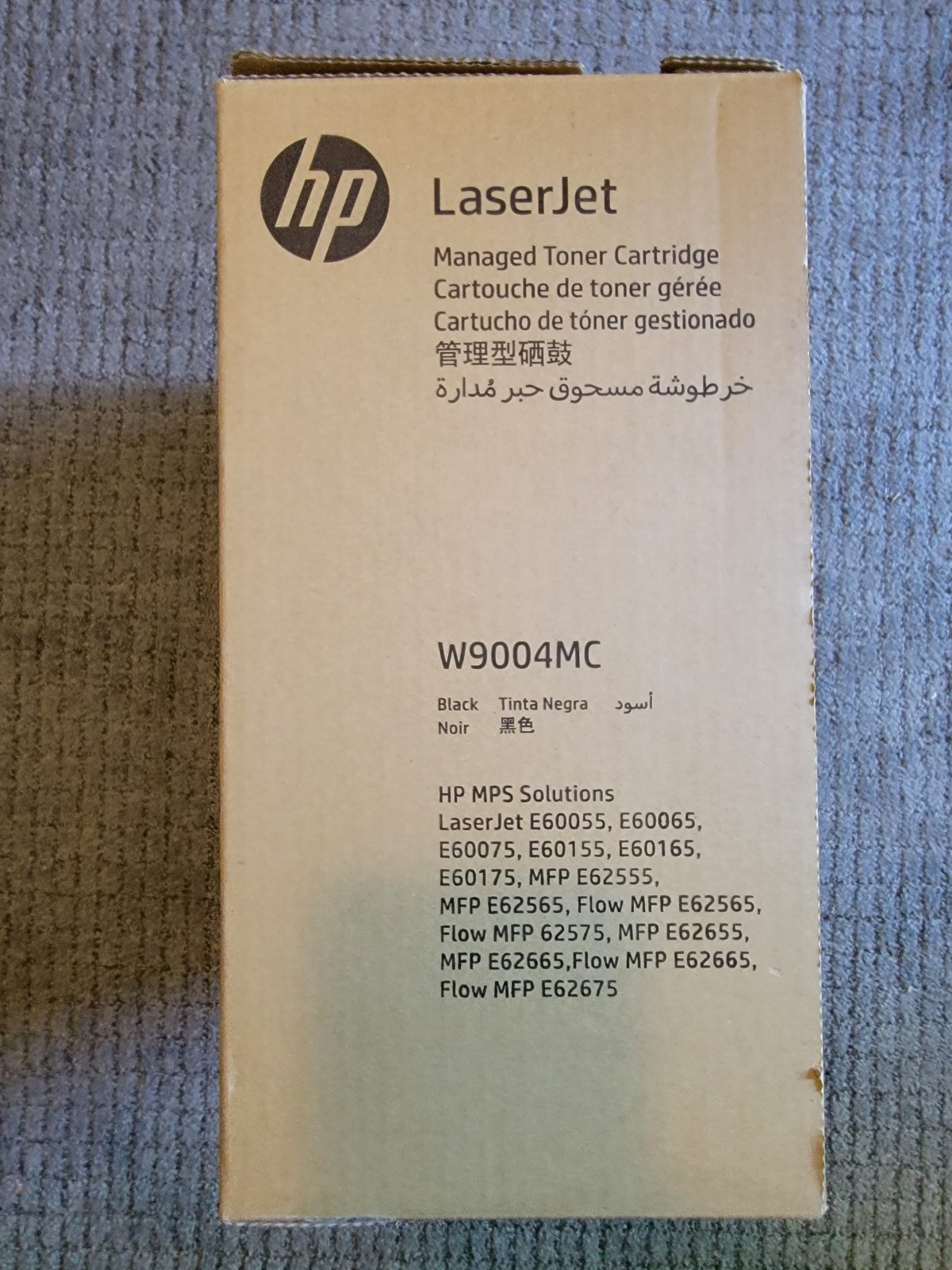 HP LaserJet Managed Toner Cartridge W9004MC Black – Open Box