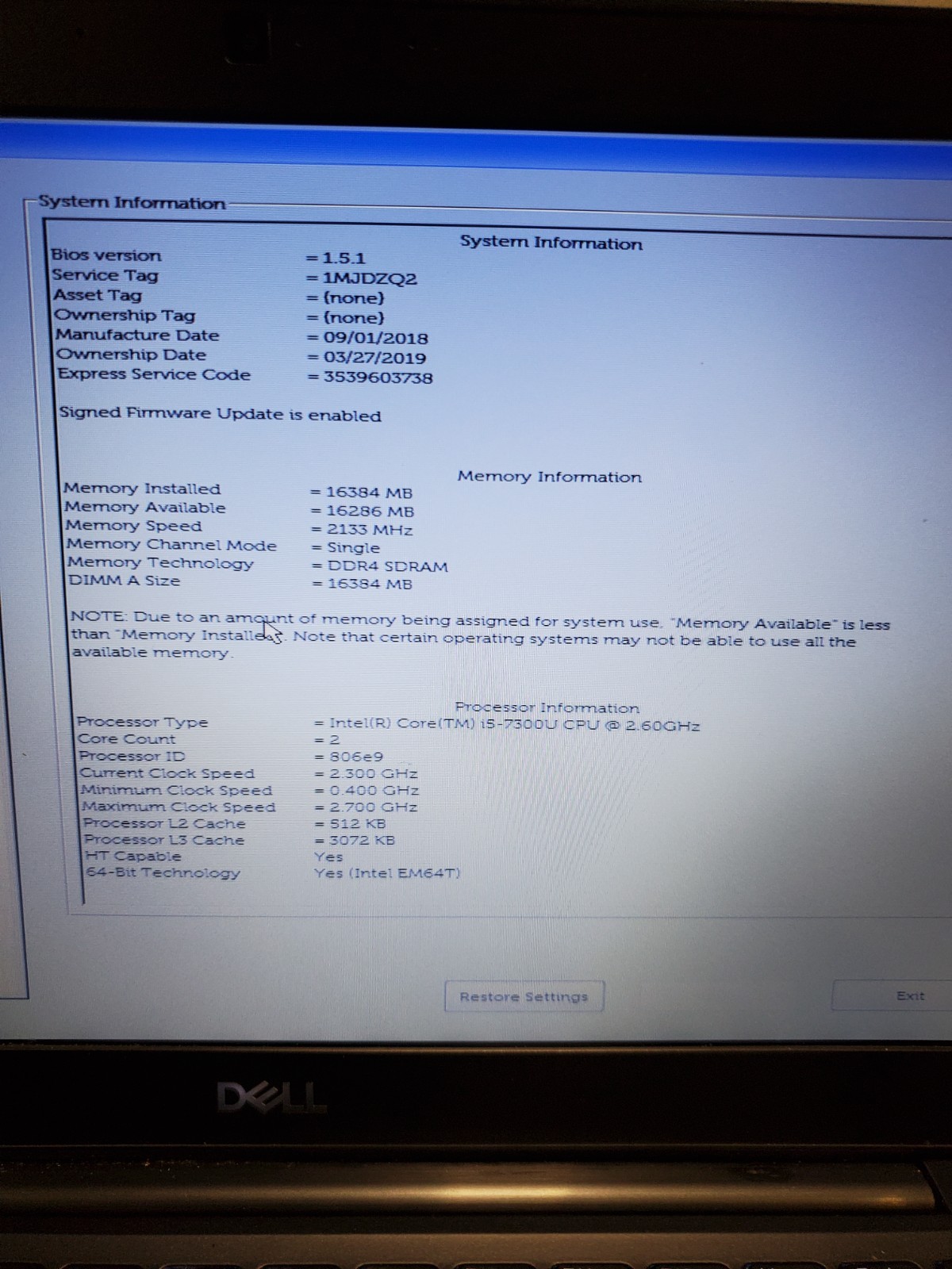 Dell Latitude 7480 14″ Laptop i5-6300U 2.4GHz 8GB 256GB SSD Win11 NO BATTERY #69