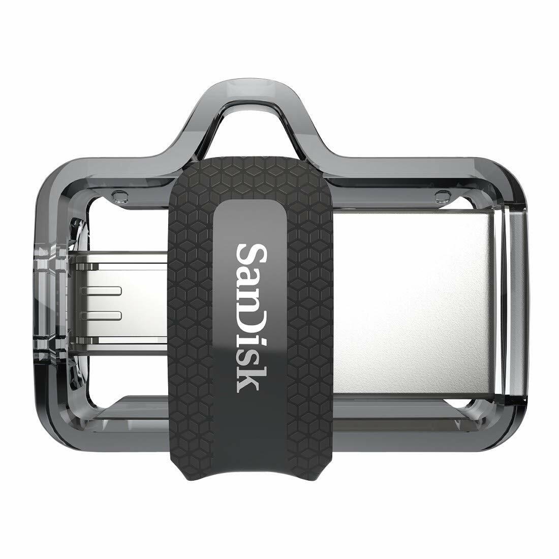 Sandisk Ultra 16GB 32GB 64GB 128GB 256G m3.0 Dual MicroUSB & USB Flash Drive lot