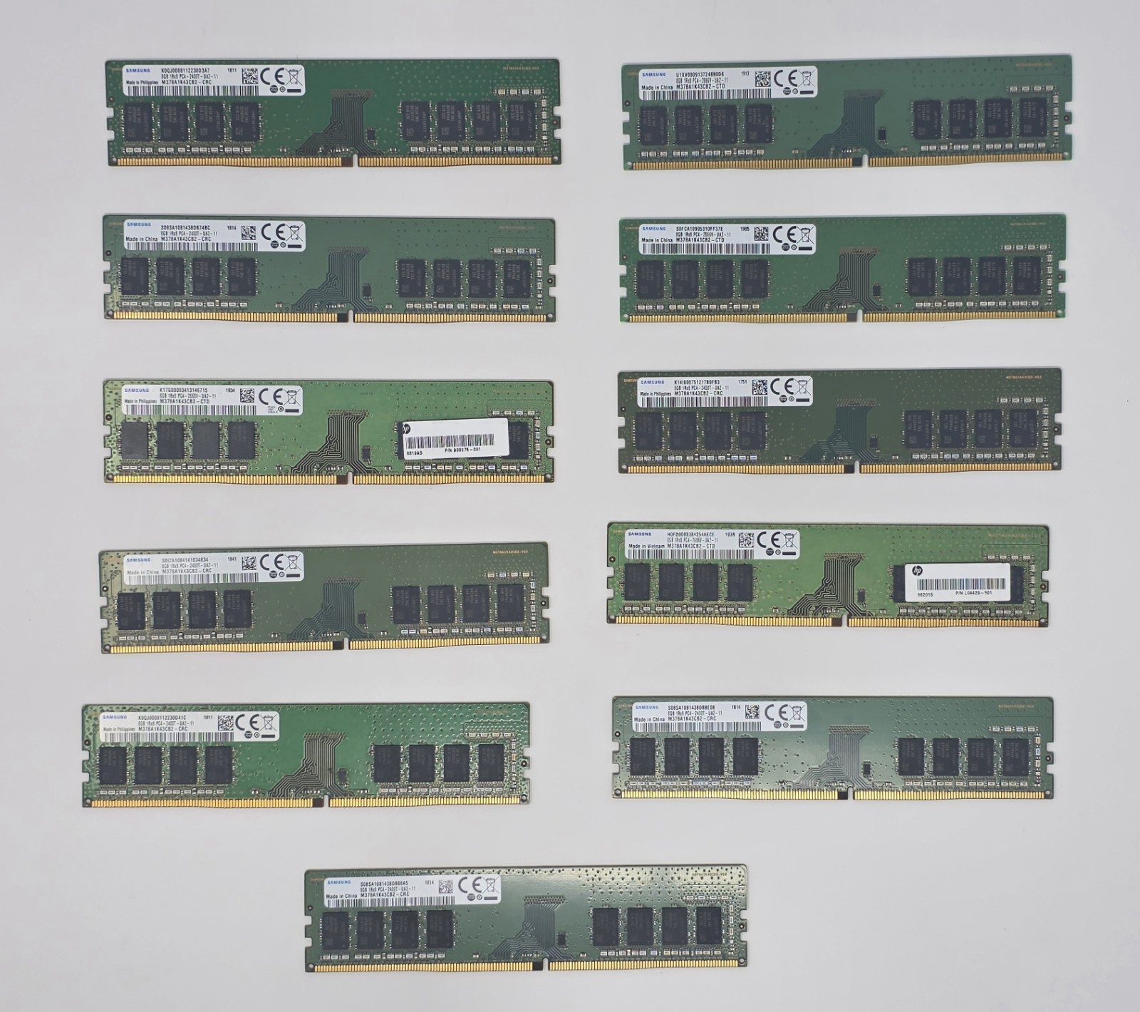 Samsung 8GB DDR4 2666MHz PC4-21300 Desktop Memory RAM DIMM M378A1K43CB2 Tested