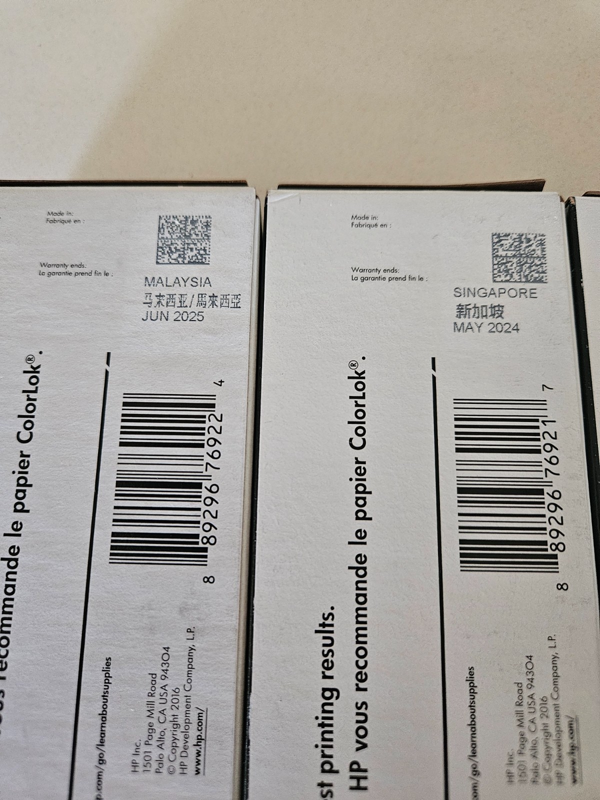 Genuine HP 972X Ink Cartridges Set of 4 Black Cyan Magenta Yellow New Sealed