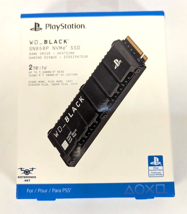 Tested WD SN850P 2TB NVMe SSD for PlayStation 5