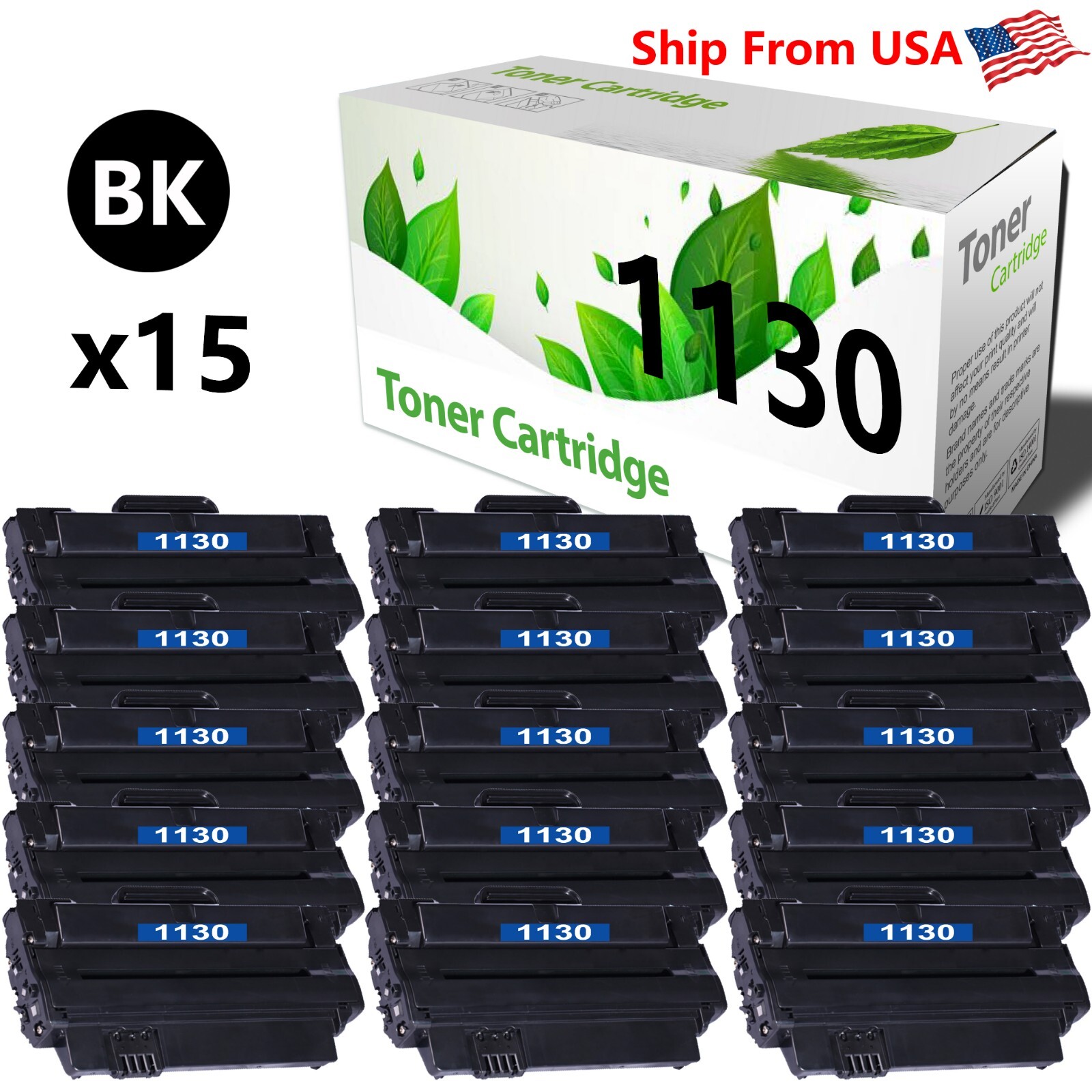 15PK 1130 Toner Cartridge Used For Dell 1130n 1133 1135 Printer