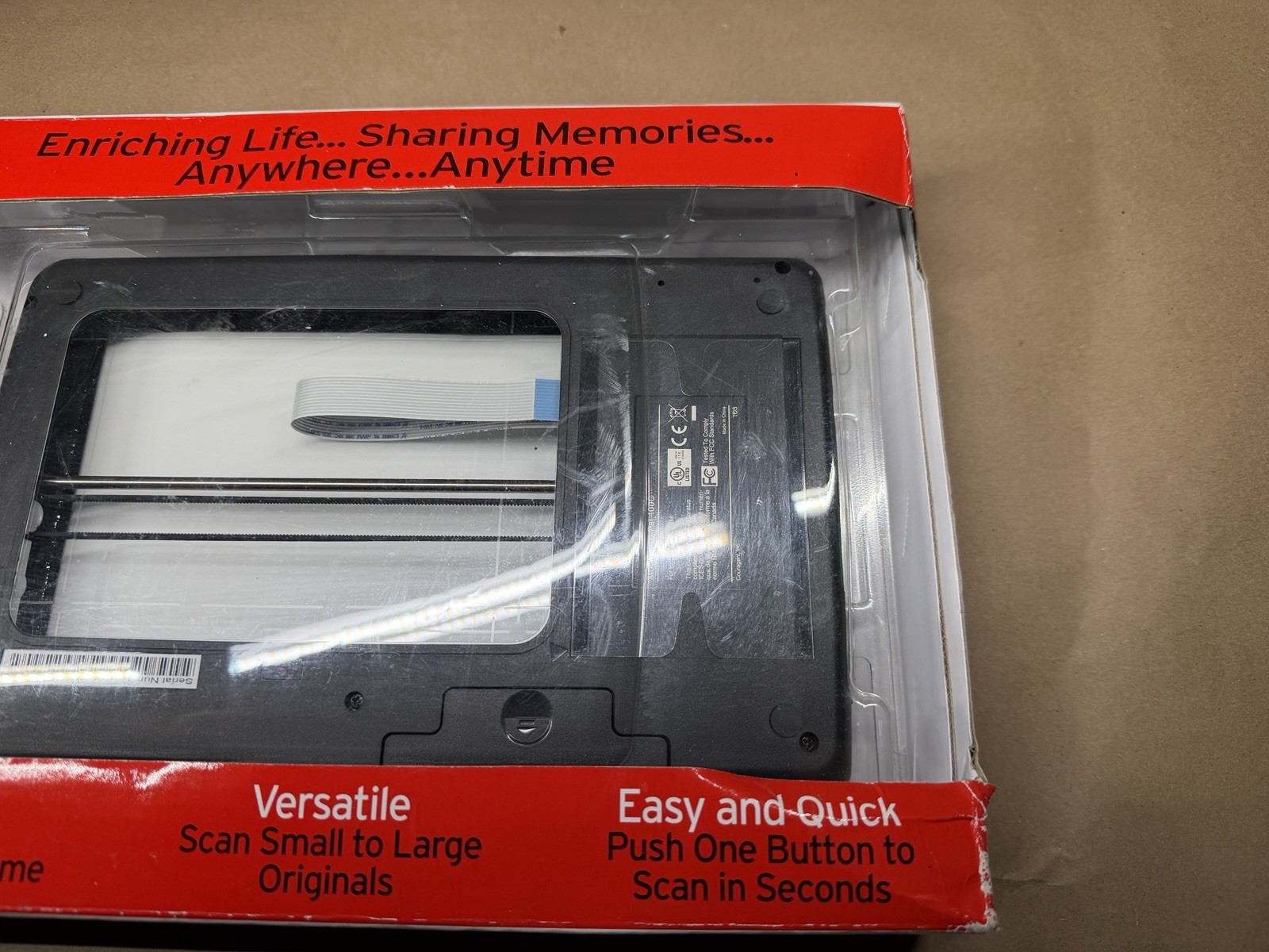 Flip Pal Mobile Scanner 100C Cordless Flatbed Scanner