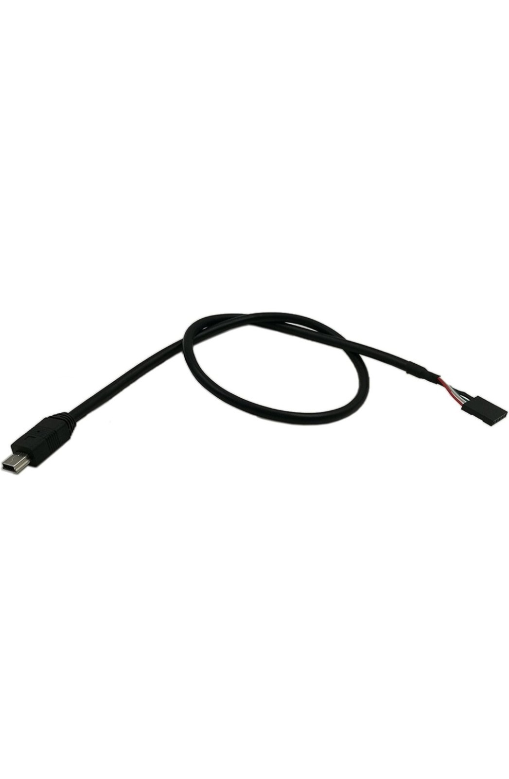 zdyCGTime 50CM Mini USB 5pin Male to 1x 5Pin Female 0.1″ USB Header PCB Motherbo