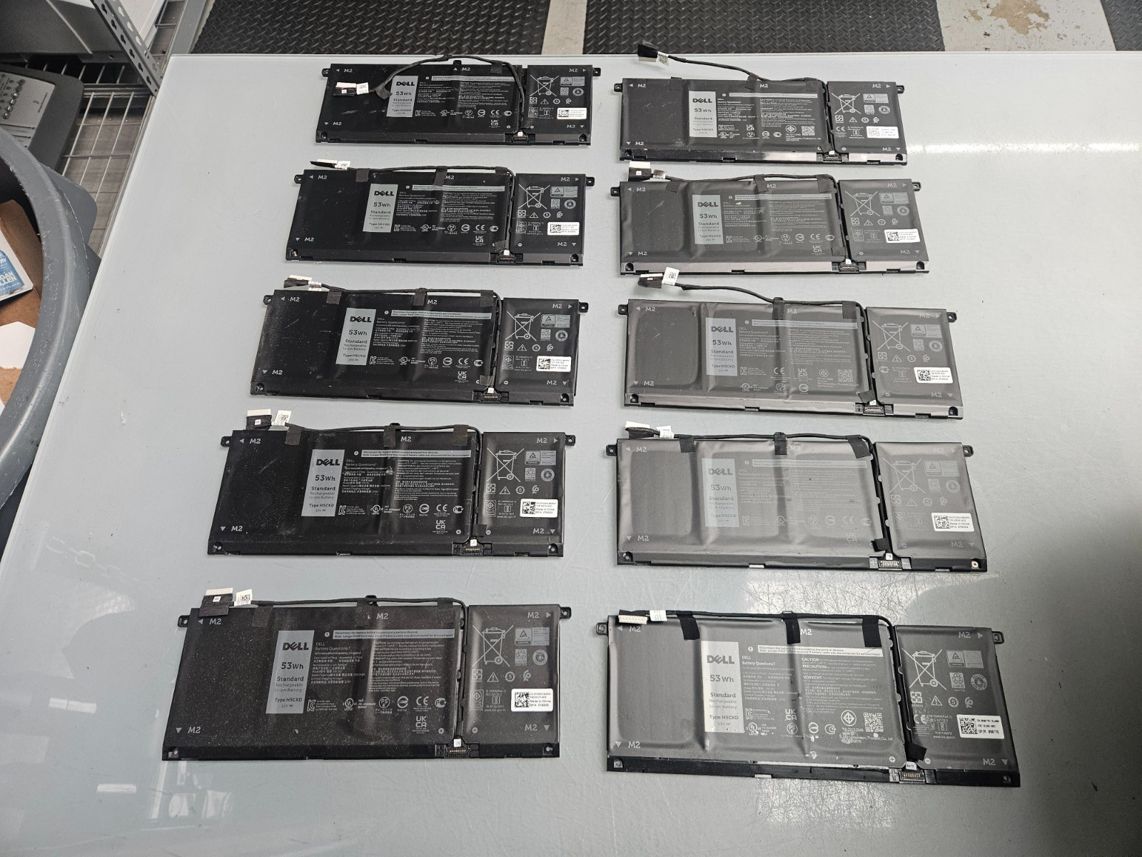 Lot of 10 – Genuine Dell Latitude 3410 3510 Inspiron 5505 53Wh Battery H5CKD
