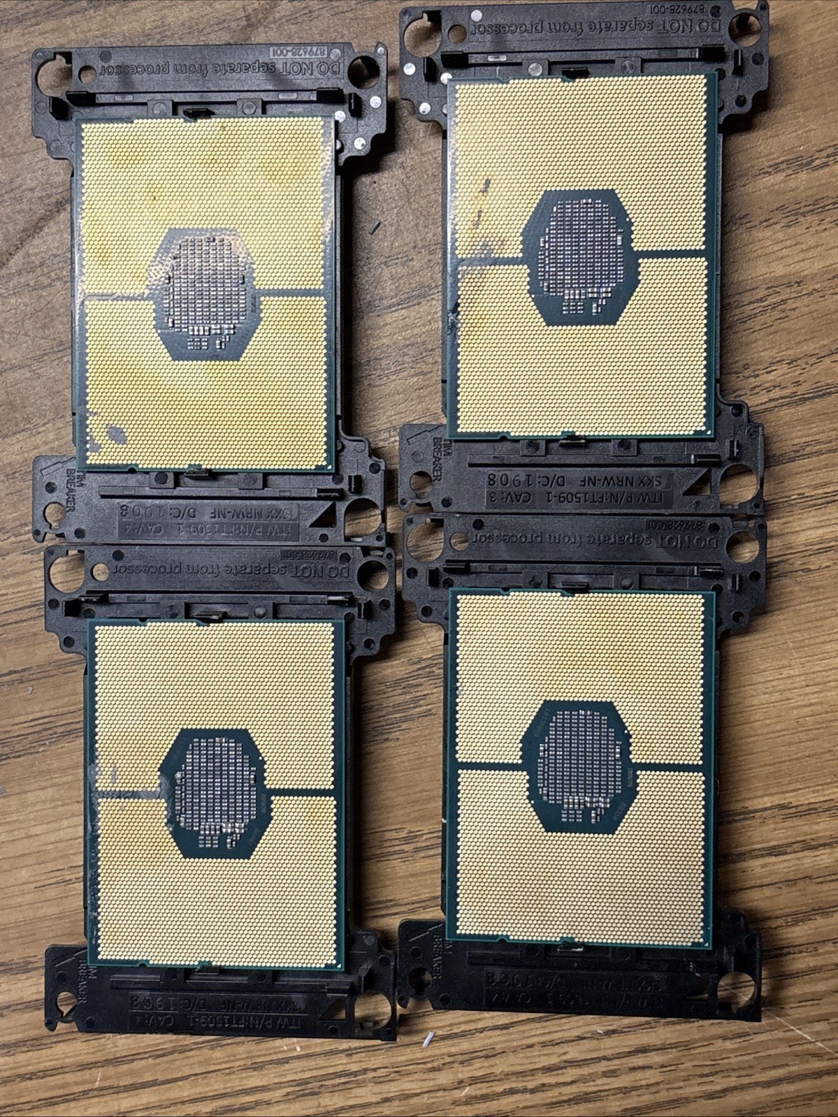 LOT 4 – Intel Xeon Gold 5115 SR3GB 2.40GHz 10 Core