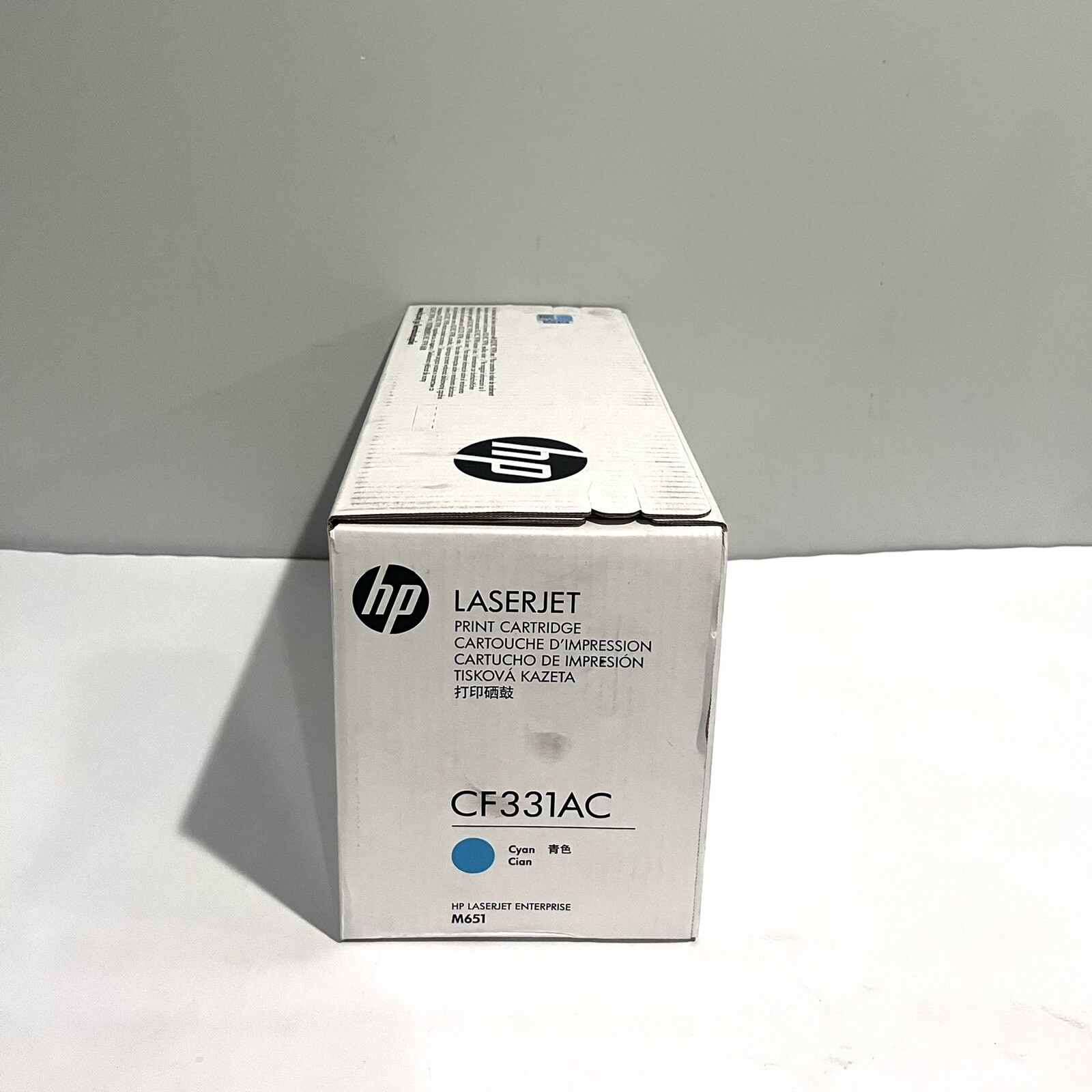 HP CF331AC Cyan Toner Cartridge 654A For HP Color LaserJet Enterprise M651