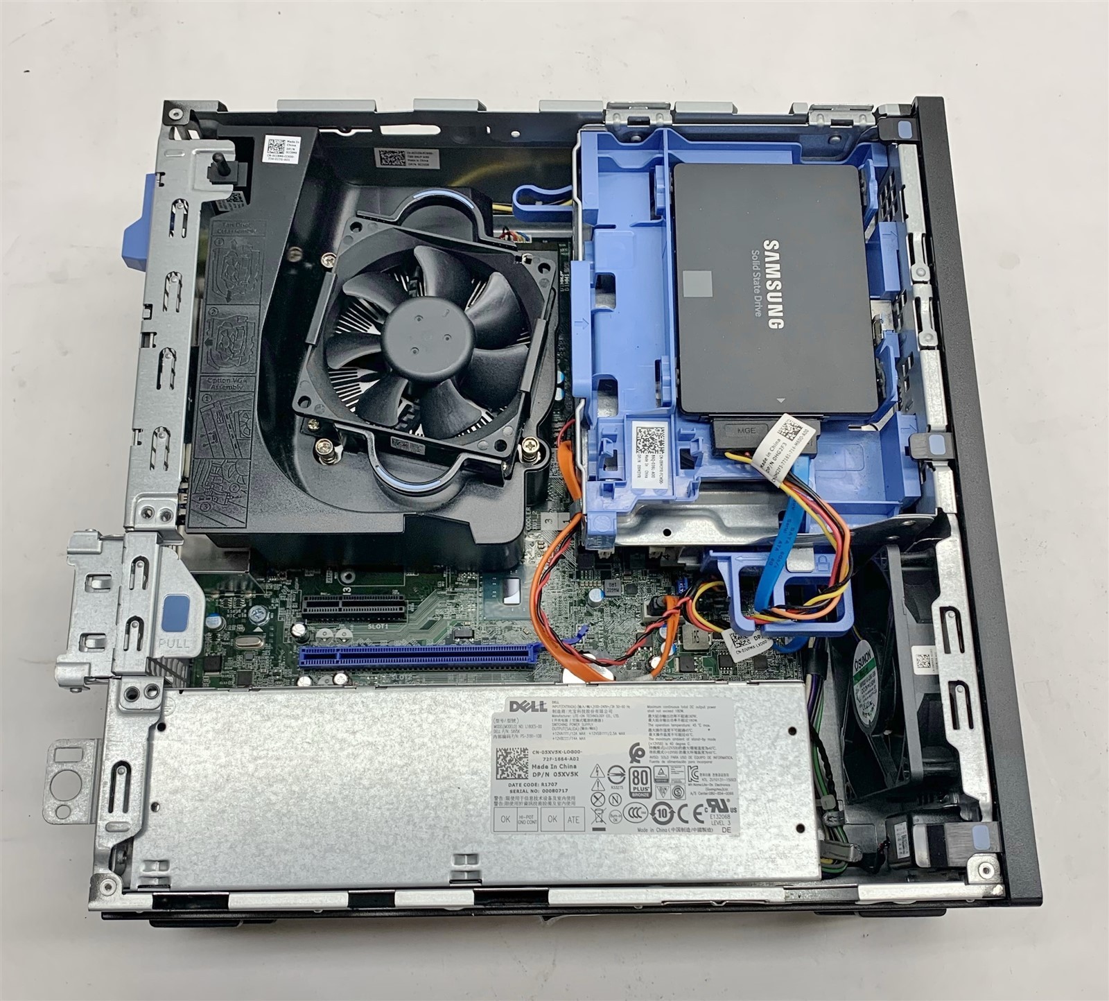Dell OptiPlex 7040 SFF i7-6700 3.40GHz 8GB 250GB V-NAND SSD 870 EVO Win10 Pro PC