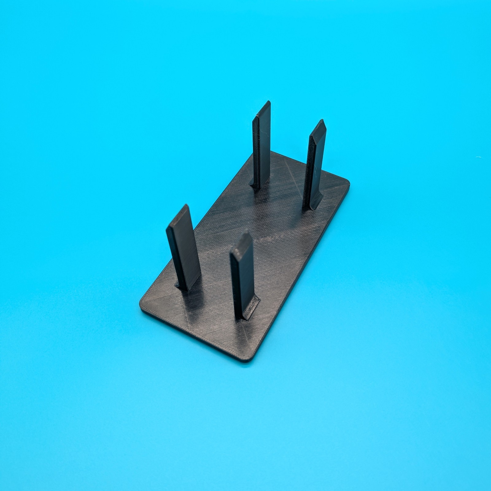 Stand for UniFi Gateway Fiber with Silicone Feet – Black or White PETG