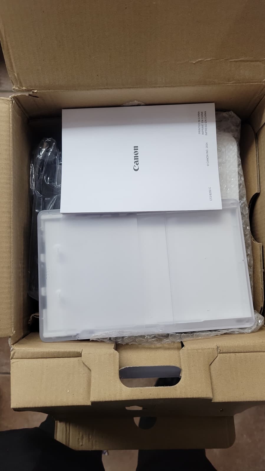 Canon Selphy CP1500 Wireless Compact Photo Printer (white)