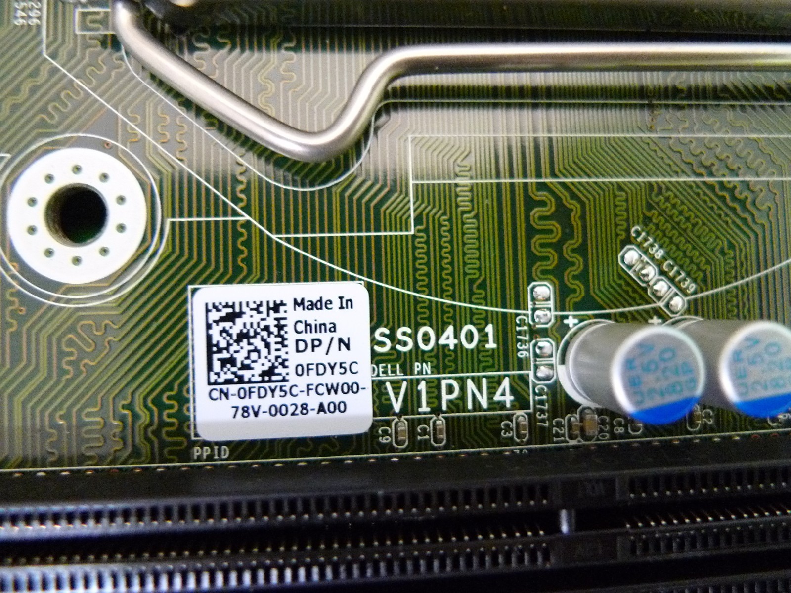 GENUINE Dell Optiplex 5050 Desktop Motherboard LGA1151 DDR4 Intel FDY5C