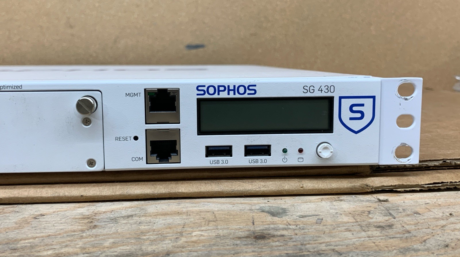 SOPHOS FIREWALL UTM SG 430 rev.1 / SECURITY APPLIANCE ONLY / NO LICENSE