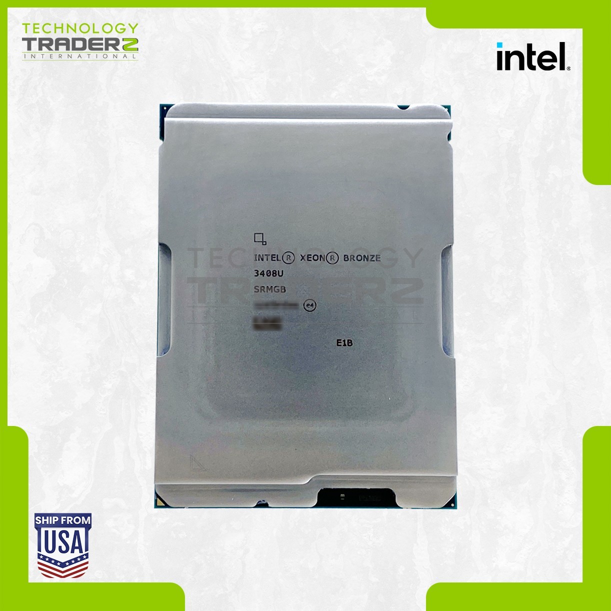 SRMGB Intel Xeon Bronze 3408U 8-Core 1.80GHz 22.5MB 125W Processor **Pulled**