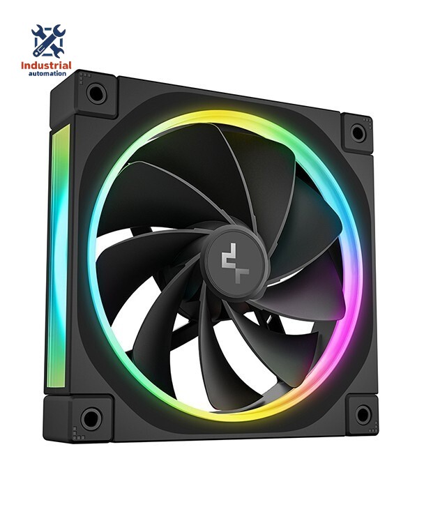 DeepCool FL12R 3IN1 Black 120mm Unique Addressable RGB Reverse Fan Free shipping