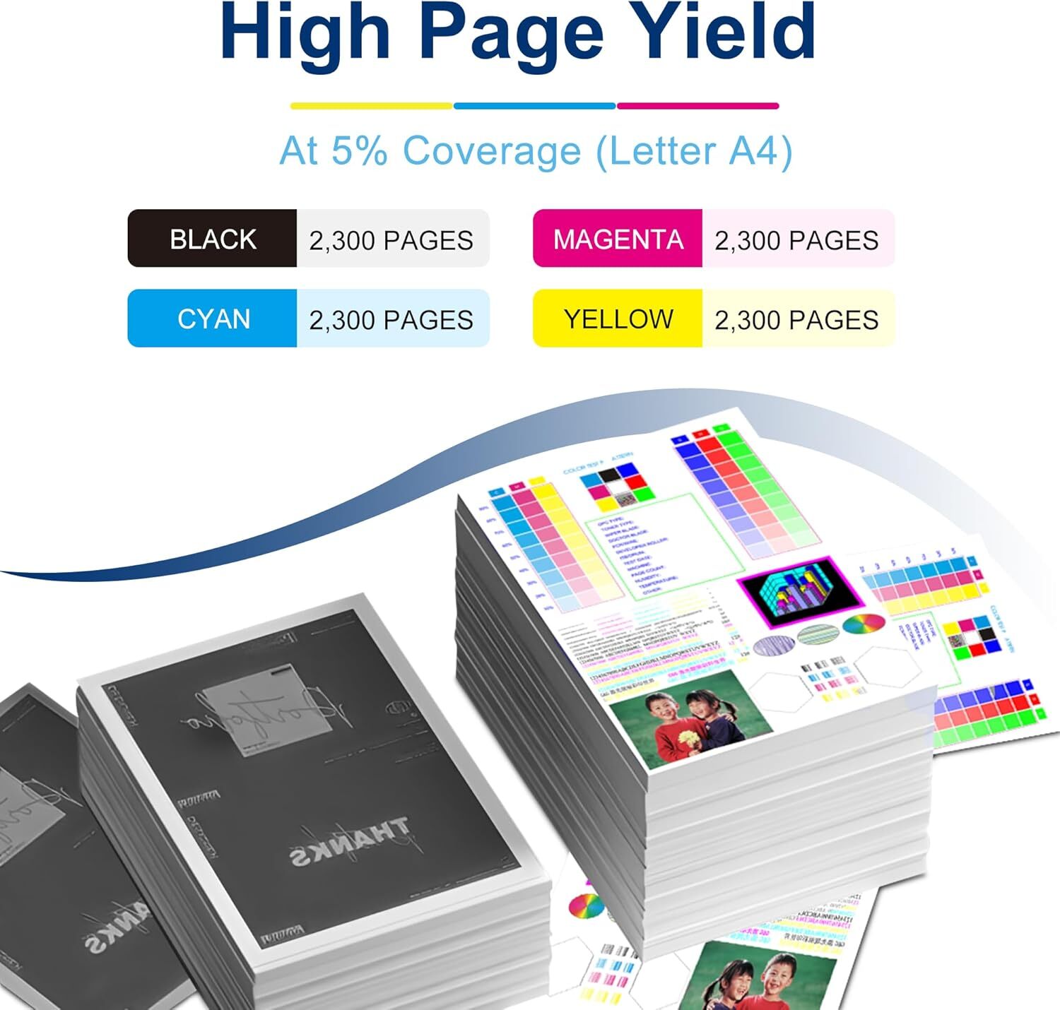 Toner Cartridge for HP 410A Color Laser Pro MFP M477fnw M477fdw M452dn M477 M452