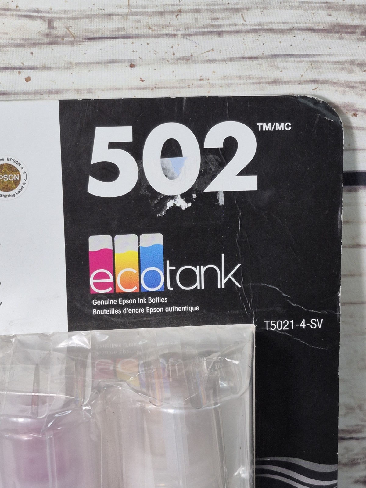Genuine Epson 502 Ink Combo Pack for ET-2760 3760 4760….Printers Exp 02/2029