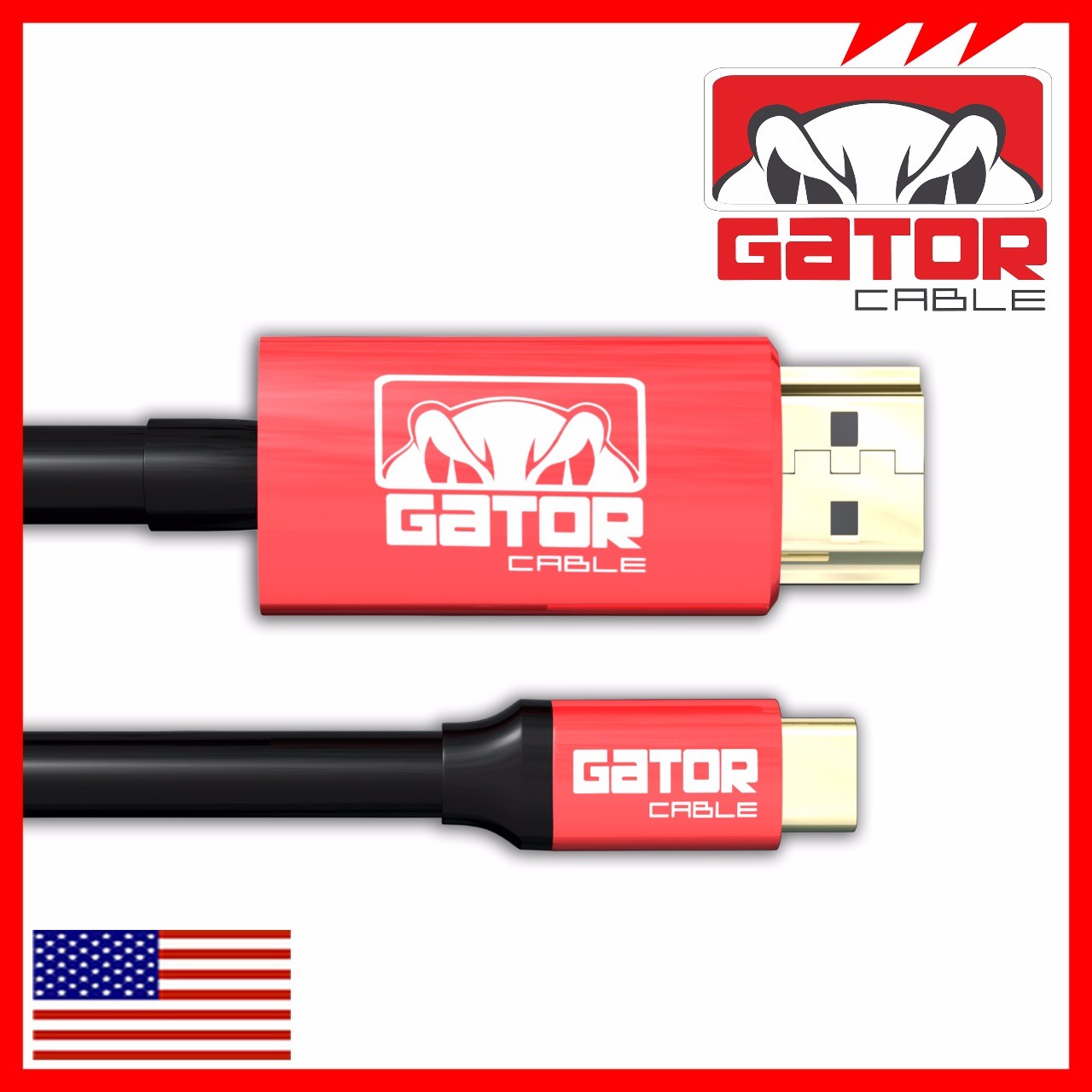 USB-C to HDMI Cable Adapter HDTV 4K 60Hz for Samsung MacBook Android iPhone LG